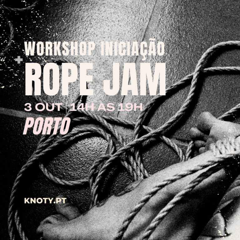 Rope Jam + no Porto, 3 outubro KNOTY