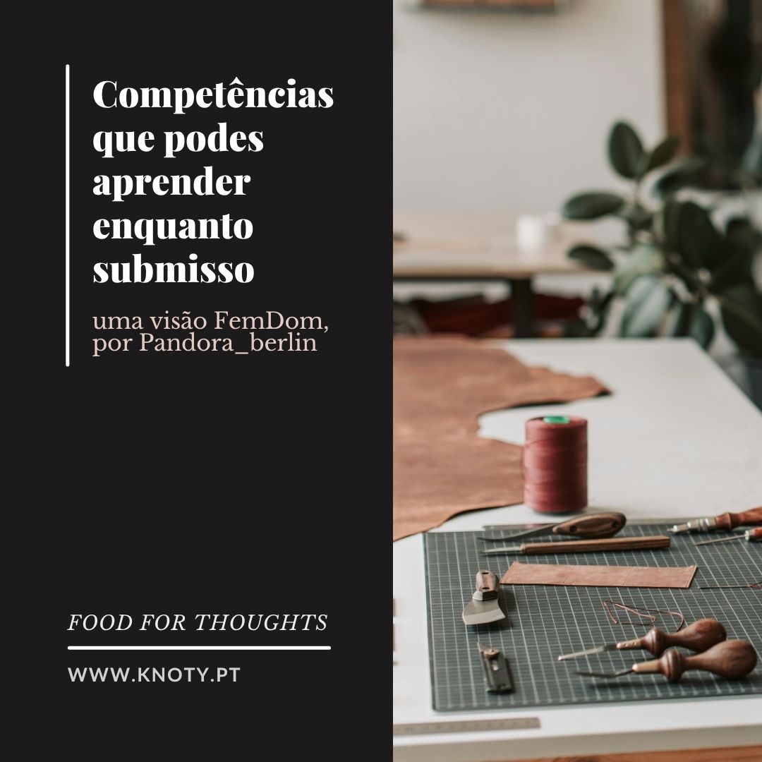 Competências que podes aprender enquanto submisso
